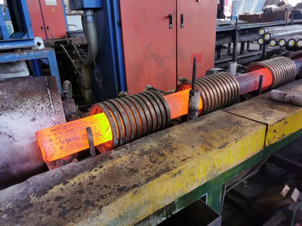 Induction Intermediate Frequency Quenching