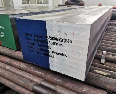 16MnCr5-20MnCr5 Forged block