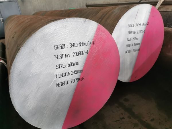 34CRNIMO6+QT FORGED ALLOY STEEL