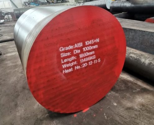 AISI 1045+N Forged round steel