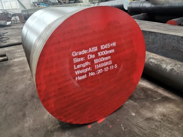 AISI 1045+N Forged round steel