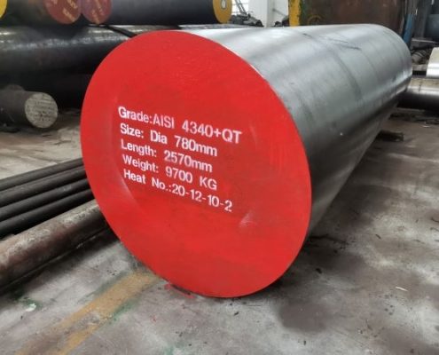 AISI 4340+QT Forged round steel