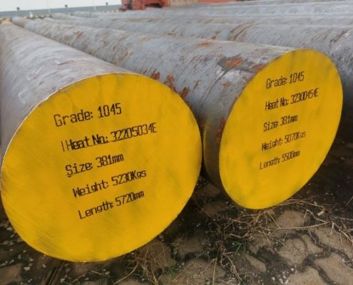 SAE 1045 Forged round steel